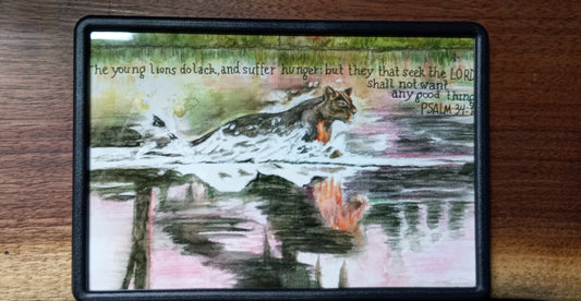 Psalm 34:10 Cards