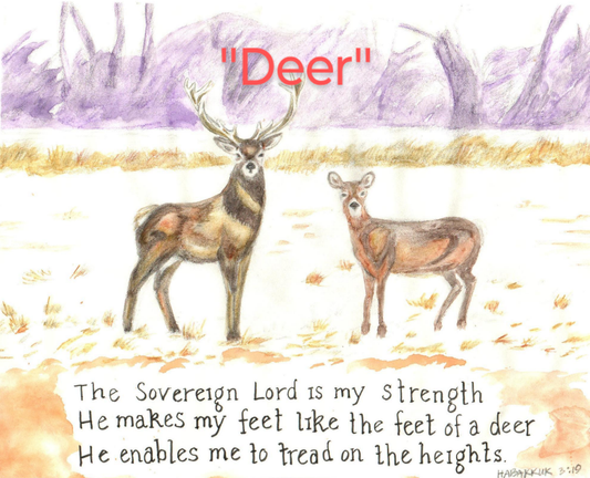 Deer Painting