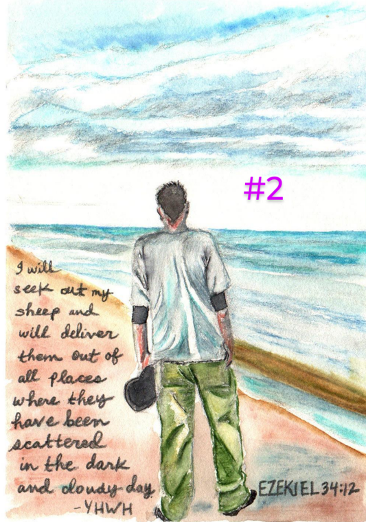 Ezekiel 34:12 Painting