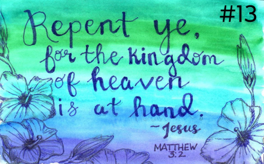 Matthew 3:2 Painting