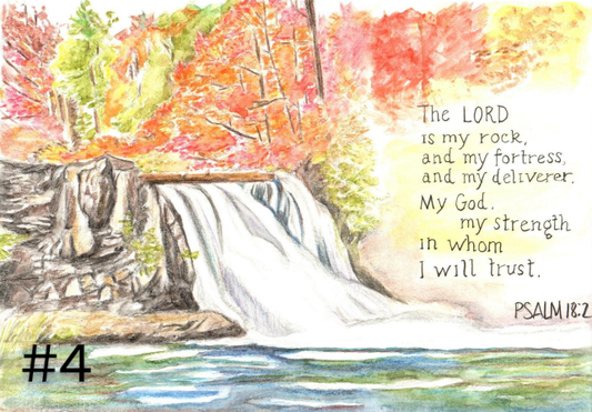 Psalm 18:2 Painting